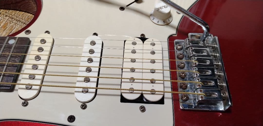 Photo Genic エレキギター 赤 ボディ