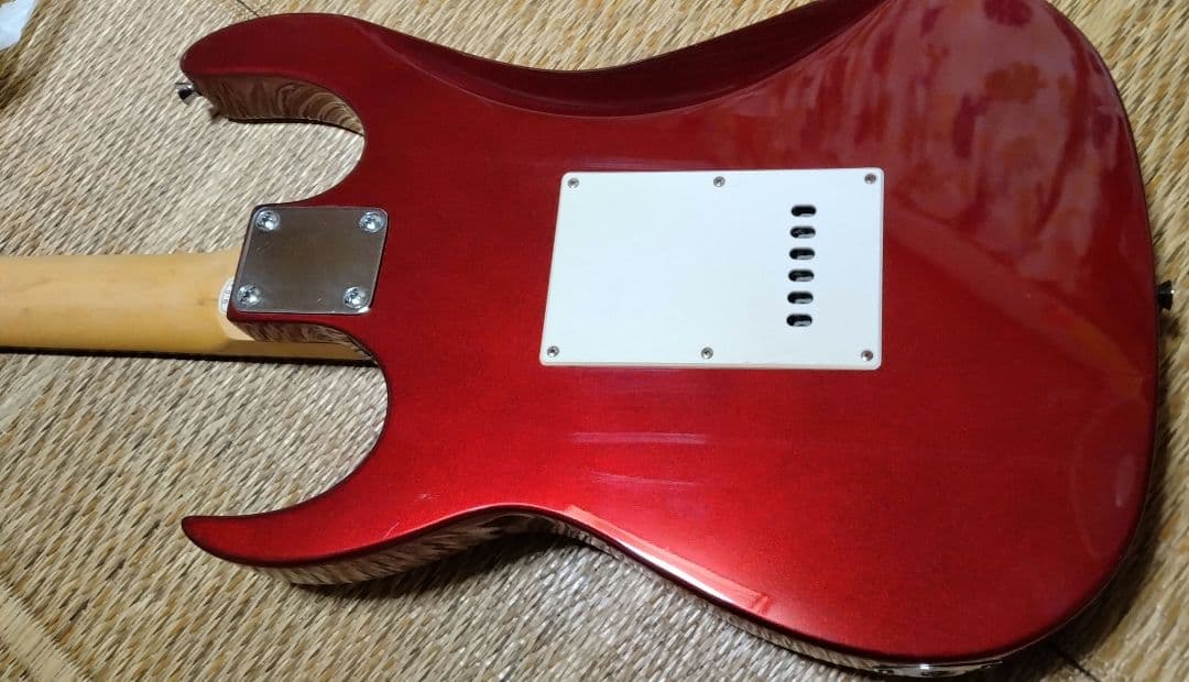 Photo Genic エレキギター 赤 ボディ