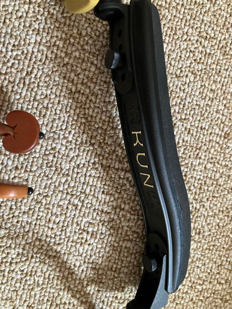 分数バイオリン 3/4　カルロジョルダーノ　未使用分数弦2本付