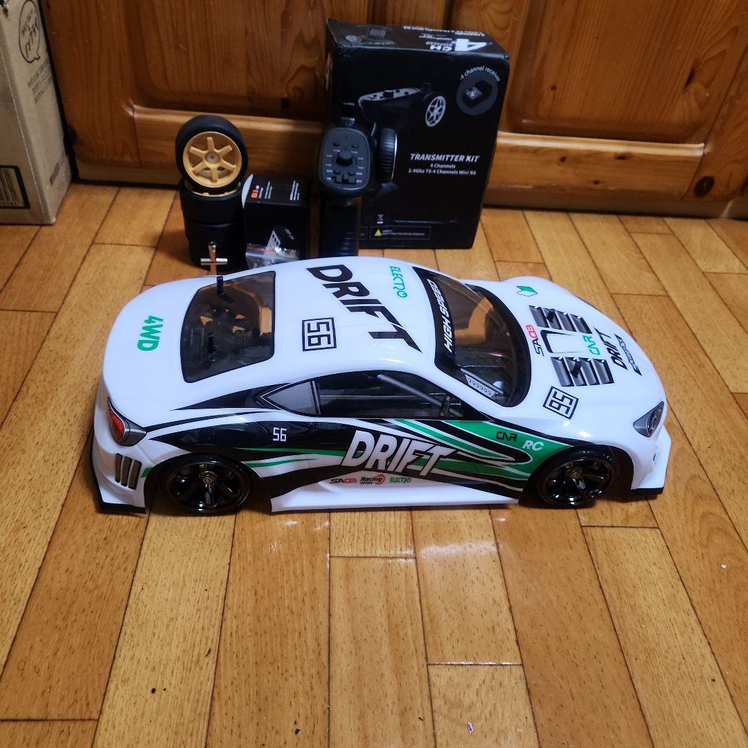 ■専用■　　　タミヤ ドリフト ラジコン フルセット　TL01　白86