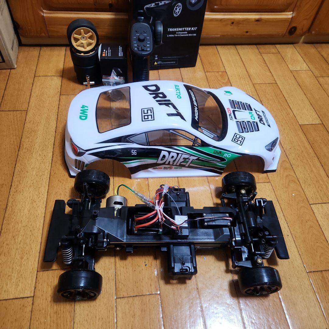 ■専用■　　　タミヤ ドリフト ラジコン フルセット　TL01　白86