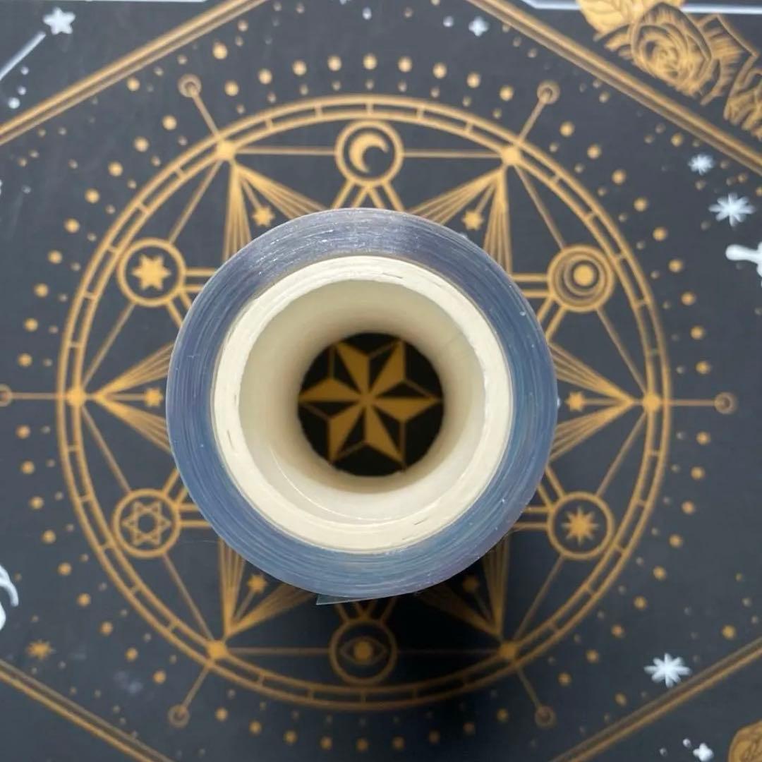 【9191】海外　マステ　中古巻　貝殻光マスキングテープ　猫　動物系