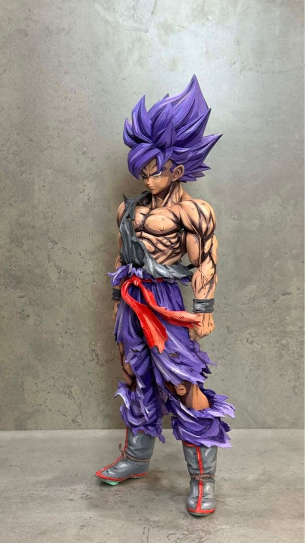 ドラゴンボールベジータ と孫悟空フィギュア 2体セット紫