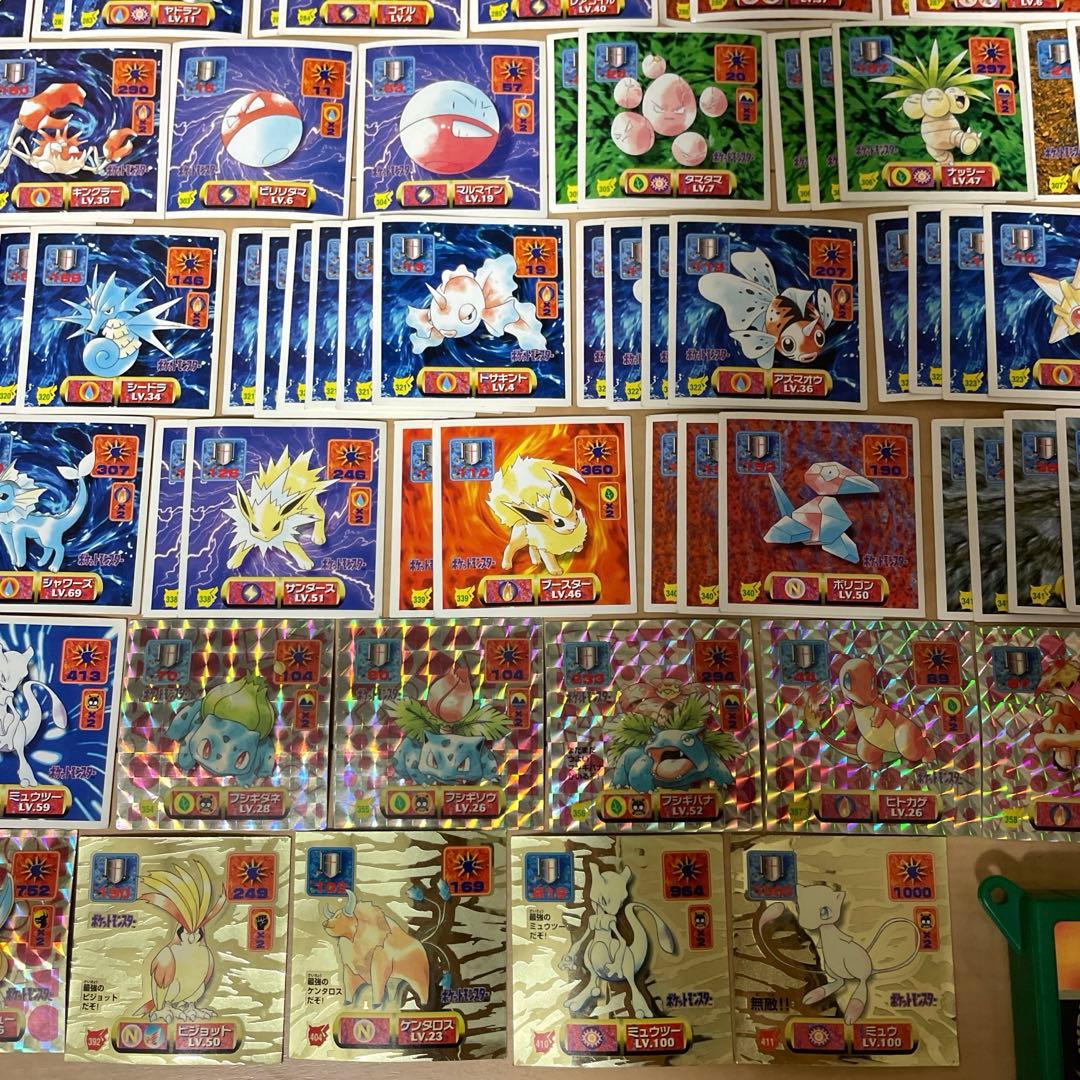 ポケモンシール烈伝改345枚 まとめ売り 専用シールケース付き