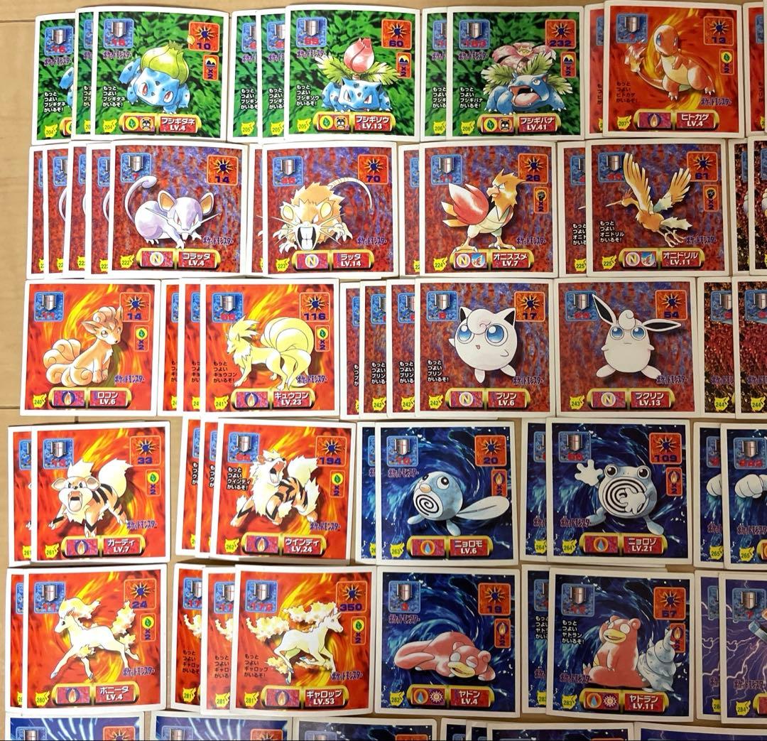 ポケモンシール烈伝改345枚 まとめ売り 専用シールケース付き