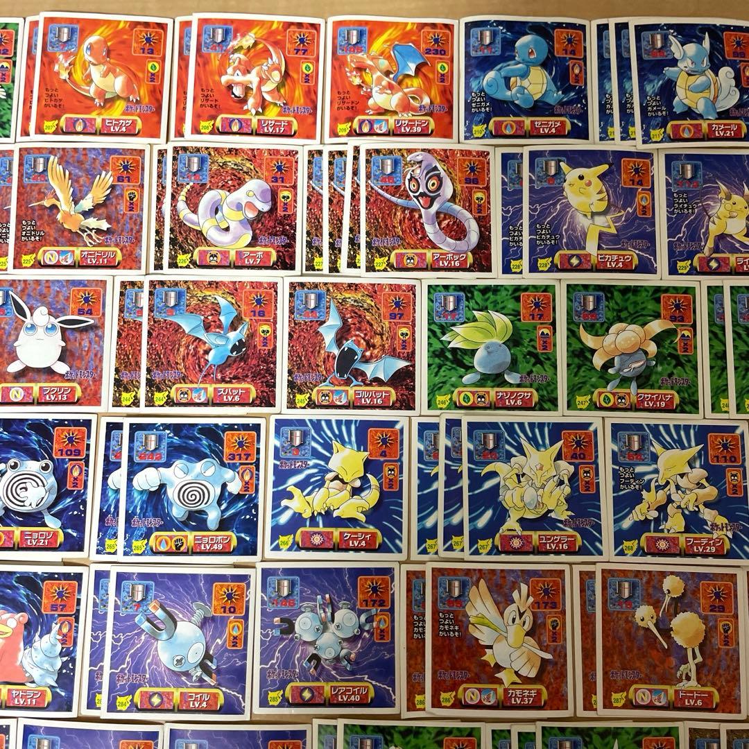 ポケモンシール烈伝改345枚 まとめ売り 専用シールケース付き