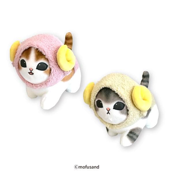 まとめ売り【モフサンドmofusand】ひつじにゃん BIGぬいぐるみ 2種×5