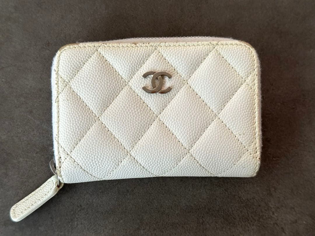 CHANEL シャネル ジップパースミニ財布　ケース