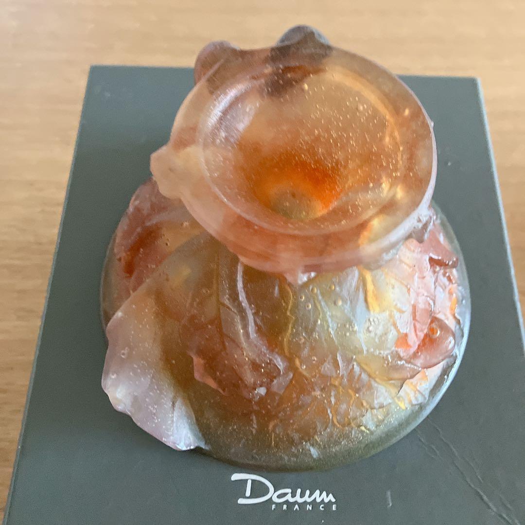 Daum FRANCE イチジク　トカゲ　足つき　ボウル　カップ　アールヌーボー