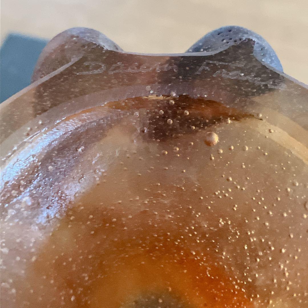 Daum FRANCE イチジク　トカゲ　足つき　ボウル　カップ　アールヌーボー