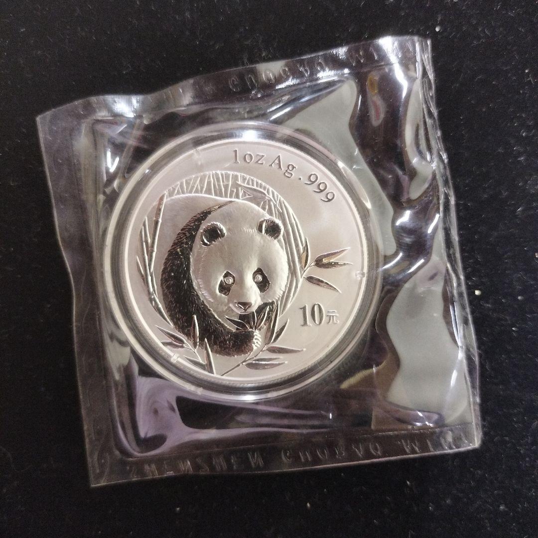 中国 パンダ 1oz 銀貨 2003年