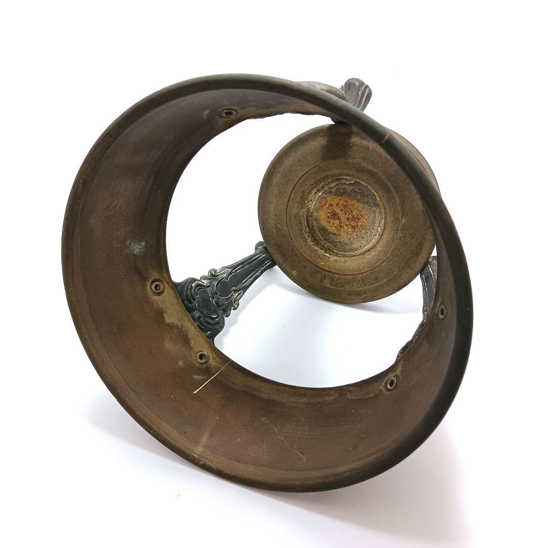 Y3122-85 時代物 フードウォーマー ウォーマーボウル 真鍮製