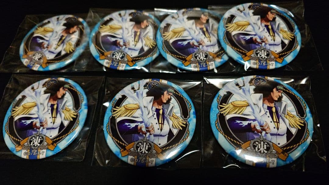 ワンピース 輩缶バッジ MARINE クザン