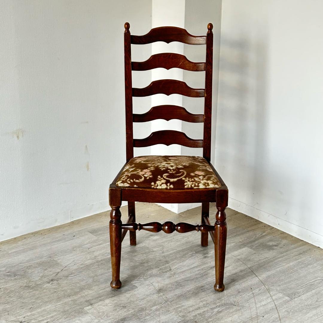 イギリス アンティーク 家具 ラダー チェア 1960年頃 椅子 585A2