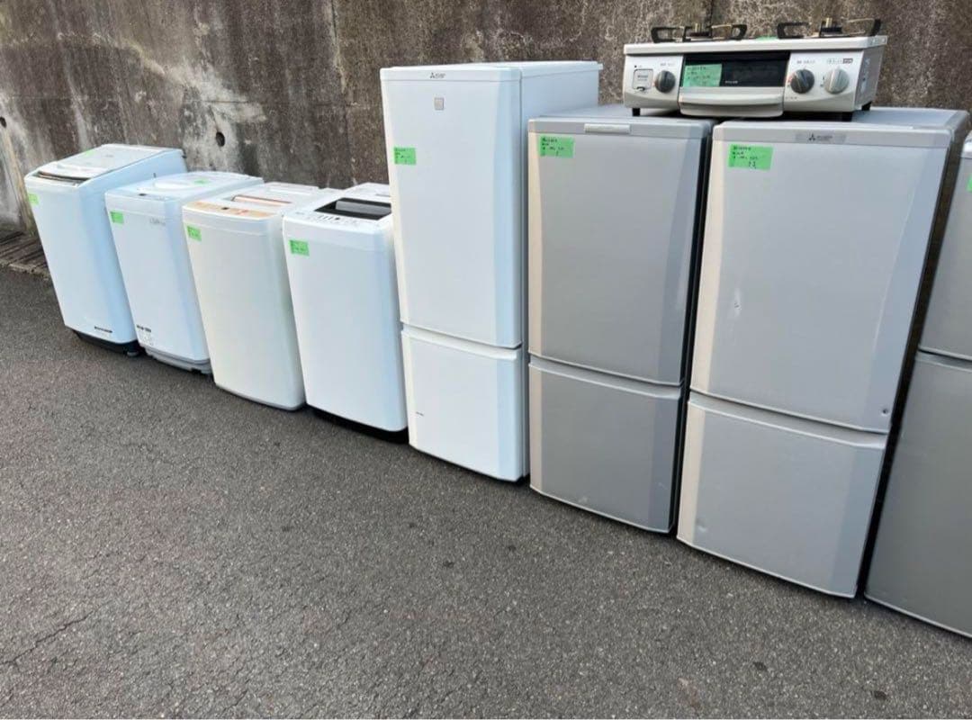 【高年式】お任せ4点セット 一人暮らし用 冷蔵庫、洗濯機、炊飯器、電子レンジ★