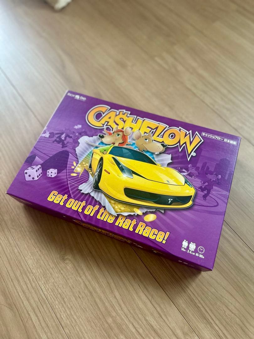 キャッシュフロー ゲーム(日本語版)-ロバートキヨサキ-金持ち父さん貧乏父さん