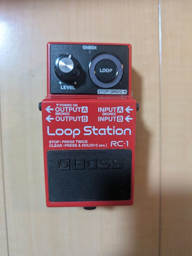BOSS RC-1 ルーパー（本体のみ、箱なし）