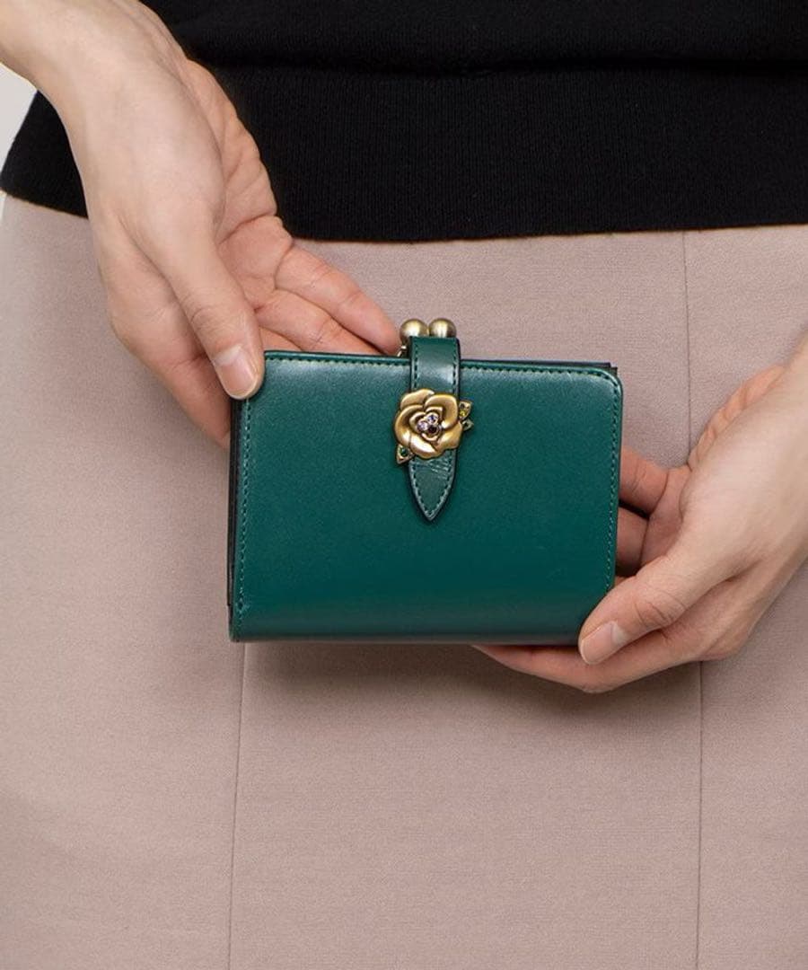 ANNA SUI ブルボン 口金二つ折り財布