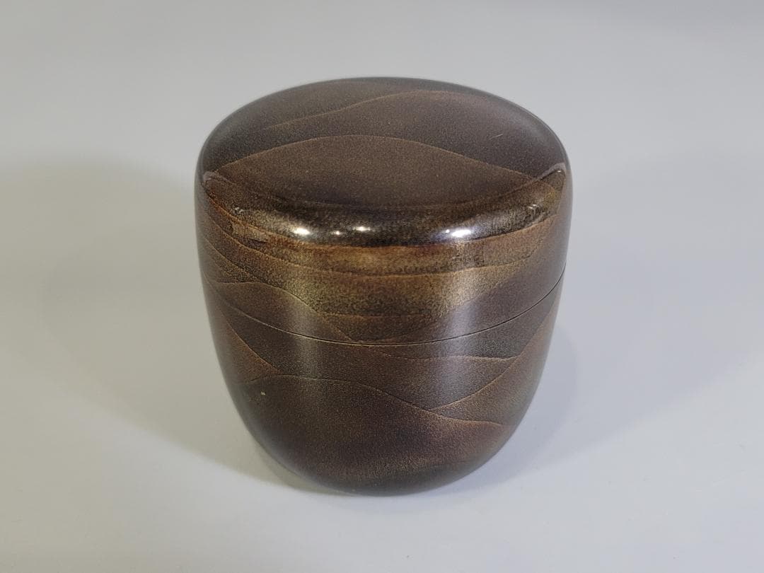 茶道具 遠山 蒔絵 棗 在銘 共箱