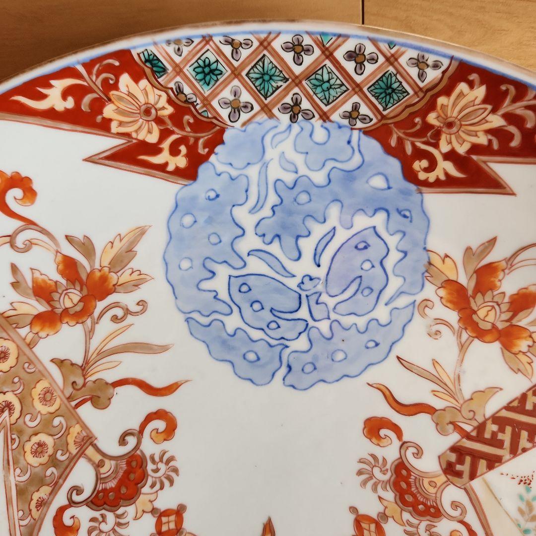 古伊万里金蘭手大皿