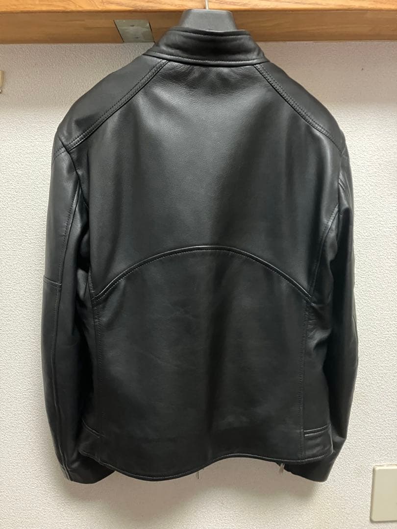美品 BEAMS QUATTROCCHI シープスキン ライダースジャケット Ⅱ