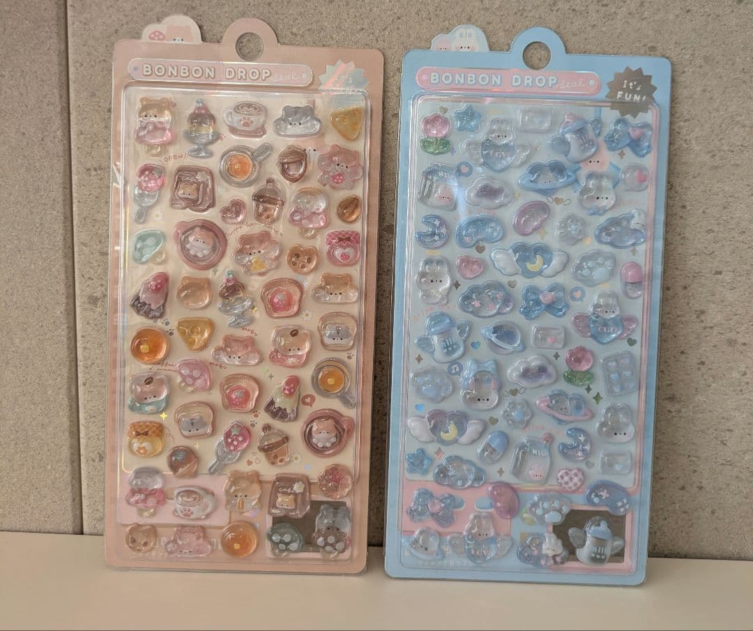 【お値下げ】ボンボンドロップシール♡まとめ売り　25枚+シール帳