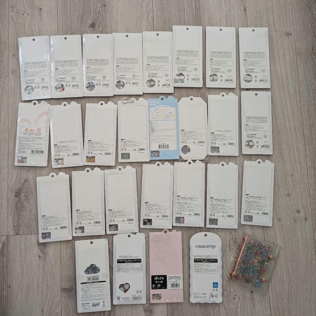 【お値下げ】ボンボンドロップシール♡まとめ売り　25枚+シール帳