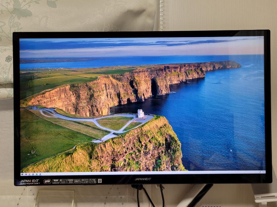 27インチ タッチパネルWQHD JN-IPS27WQHDR-C65W-T訳アリ