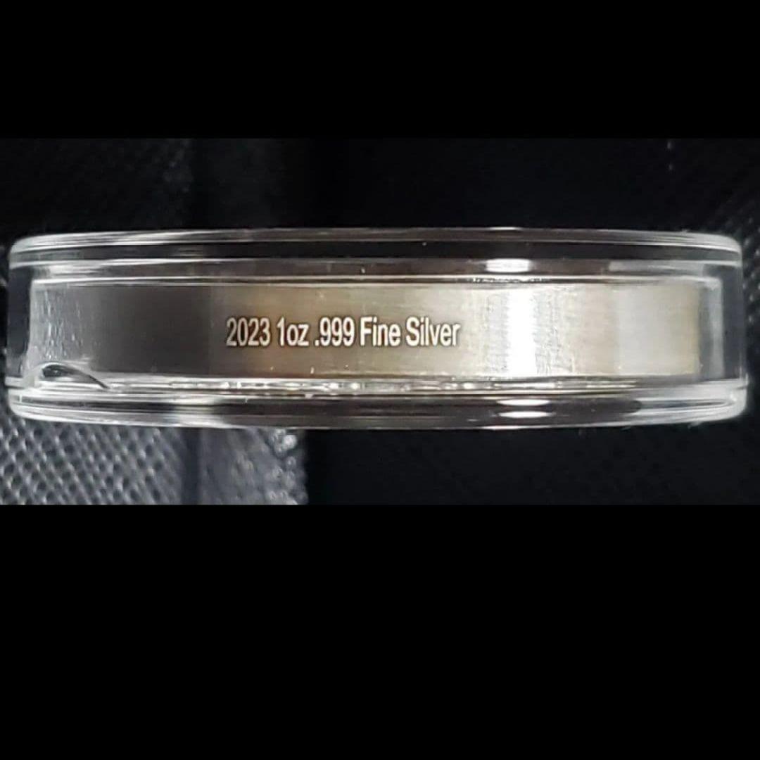 激レア 2023年 光緒元宝 ハイレリーフ『龍』リストライク 1オンス銀貨 純銀