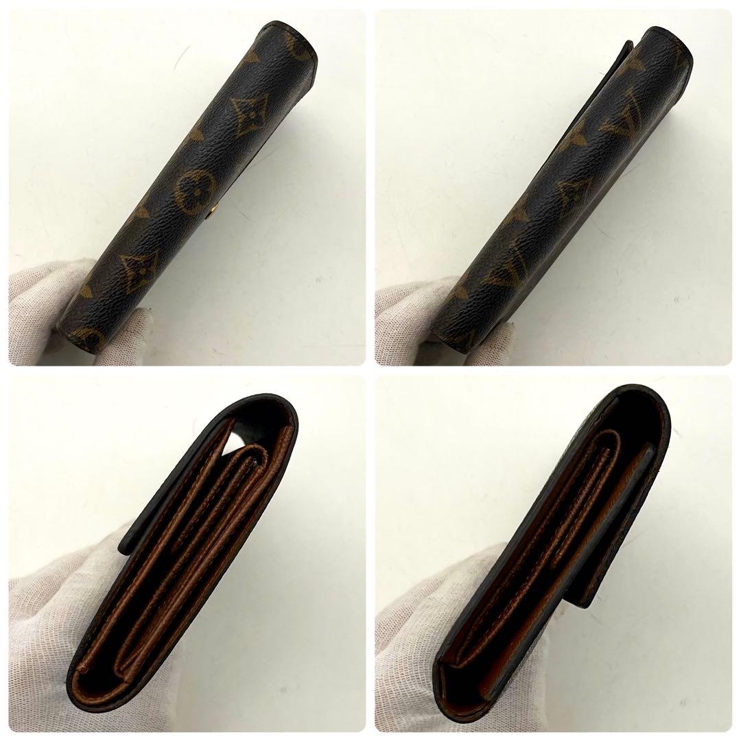 ルイヴィトン モノグラム ポルトトレゾールエテュイパピエ 3つ折り財布 正規品