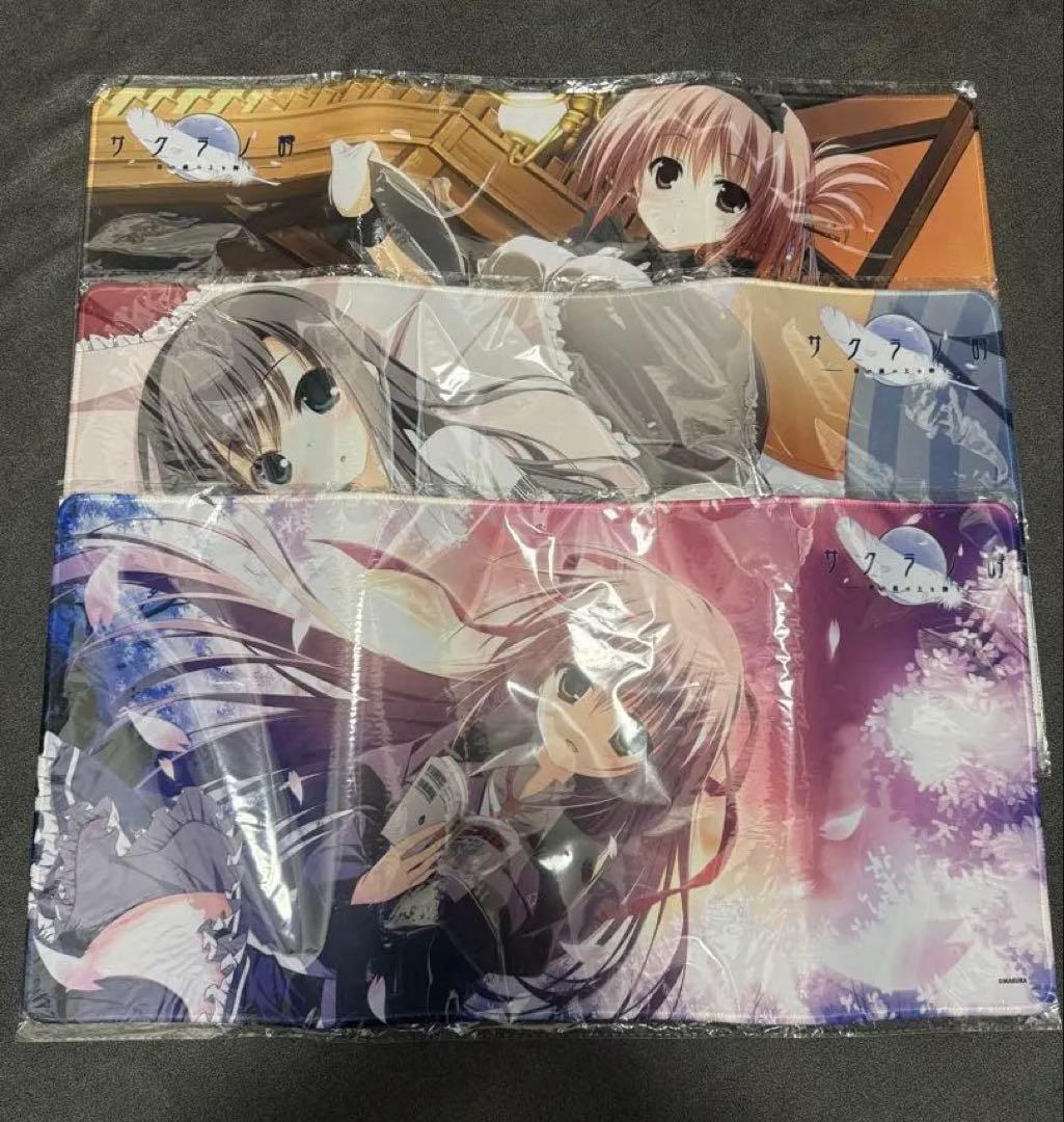 サクラノ詩 マルチデスクマット　稟 藍 真琴