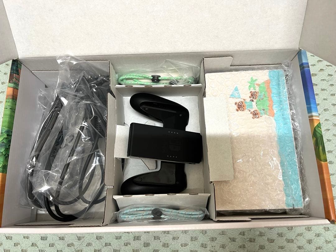 任天堂Switch あつ森デザイン本体 あつまれどうぶつの森 付属品完備