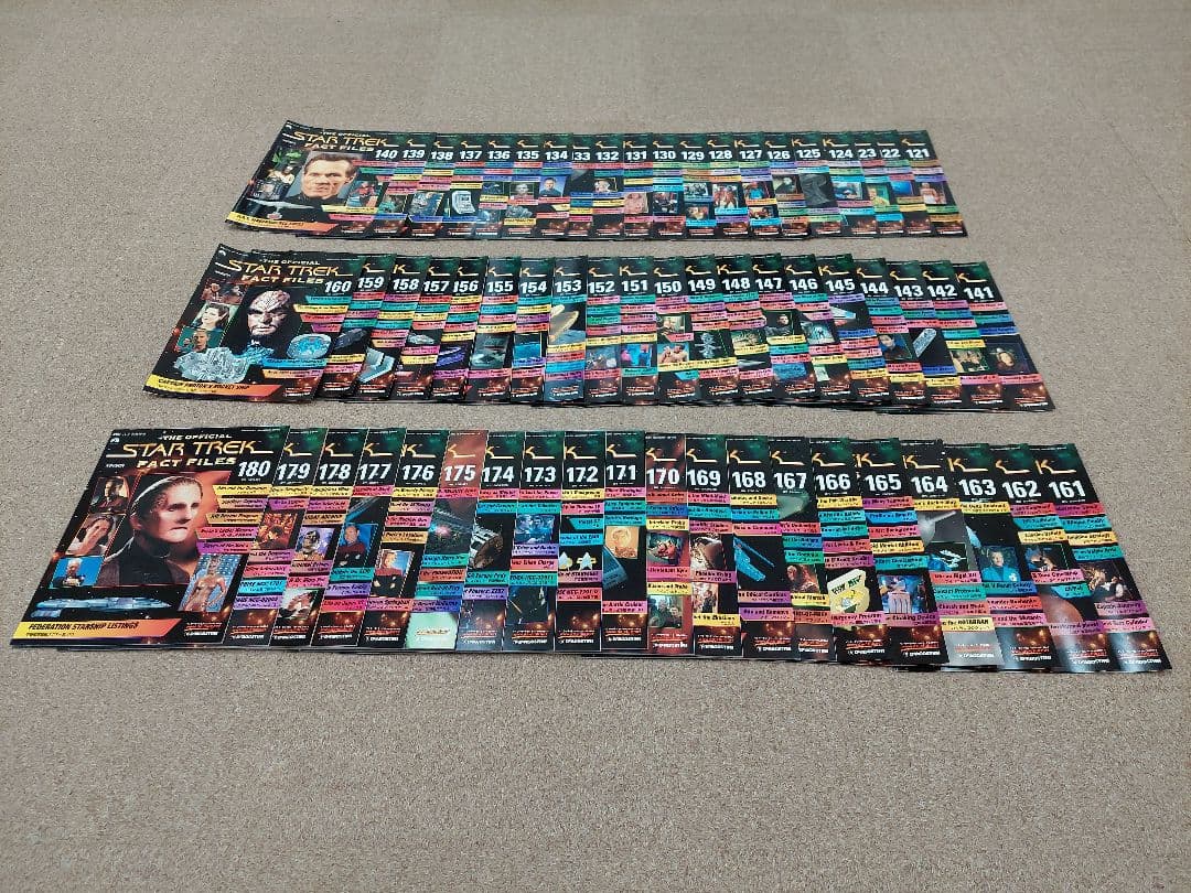 デアゴスティーニ　スタートレック　ファクトファイル全巻セット・フィギュア他