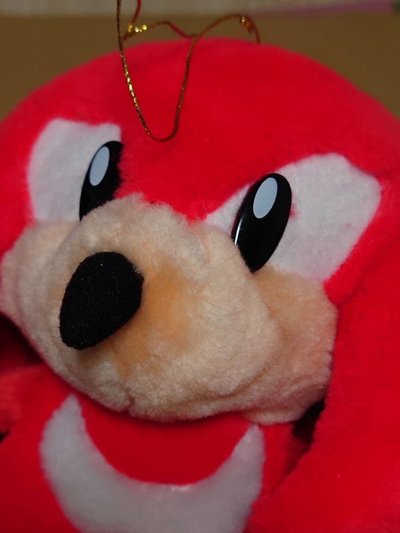 ソニック　ジャンボセガソニックぬいぐるみ　ナックルズ　1995年