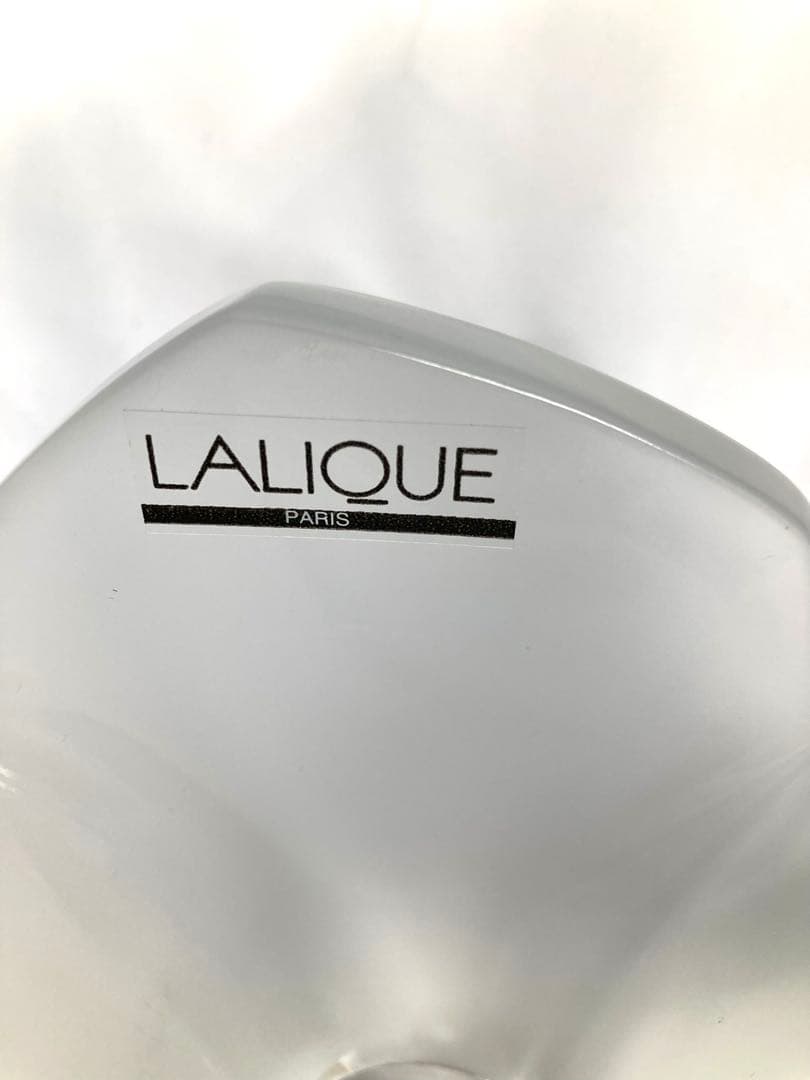 1182N9パ LALIQUE ラリック 白鳥モチーフ 花瓶 花びん