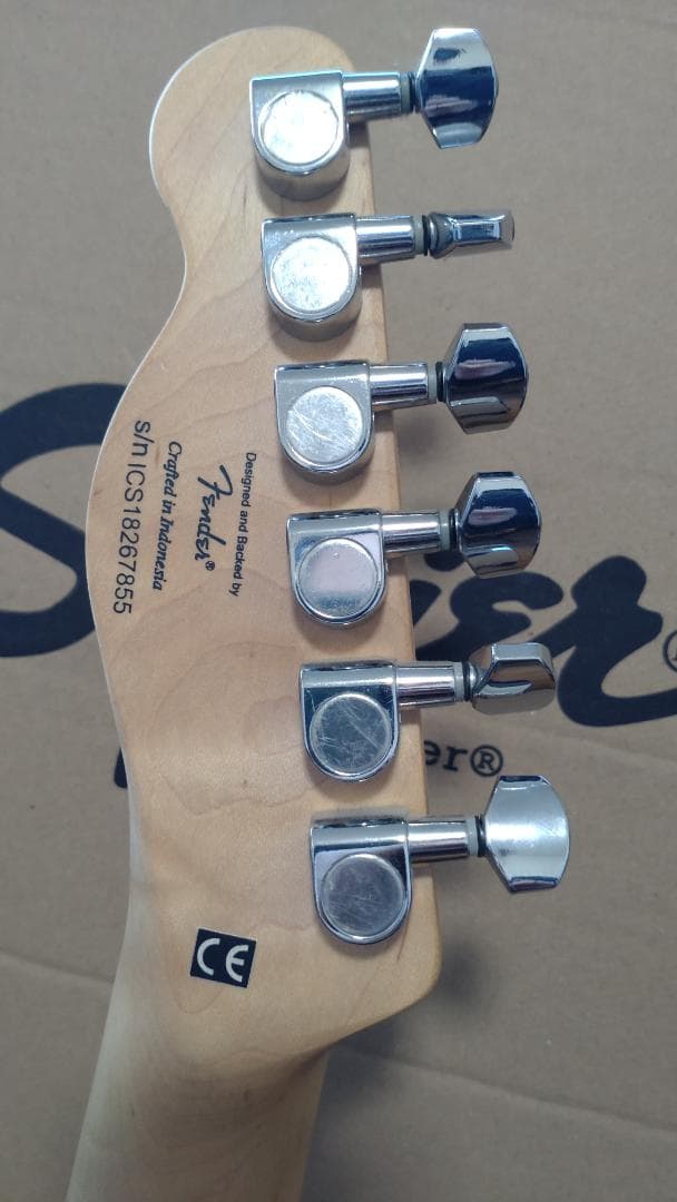 SQUIER テレキャスター Affinity バタースコッチブロンド