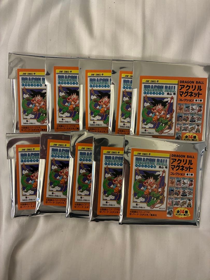 ドラゴンボール　アクリルマグネットコレクション　第一弾　未開封　10個セット