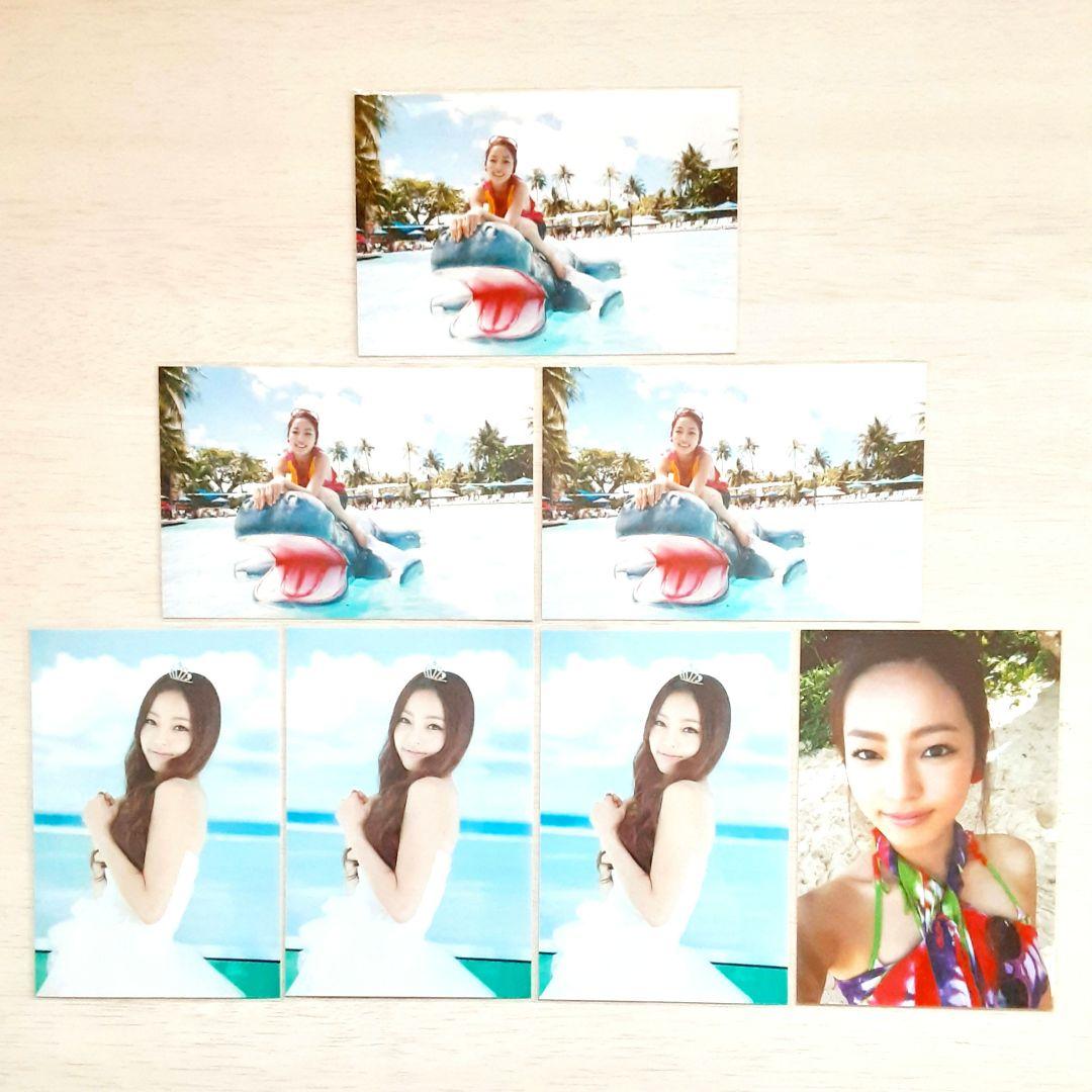 KARA　ハラ　公式写真　7枚セット　1st showcase　会場限定品