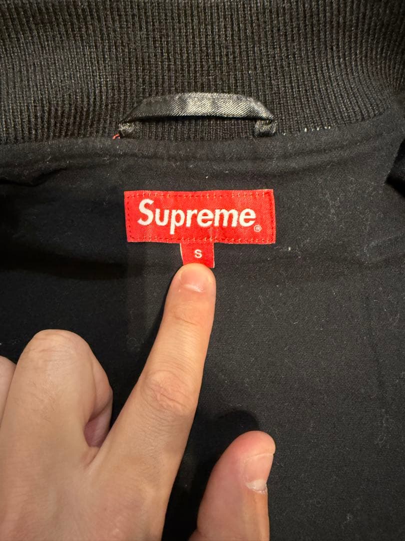 最終価格 Supreme Thrasher Varsity Jacket
