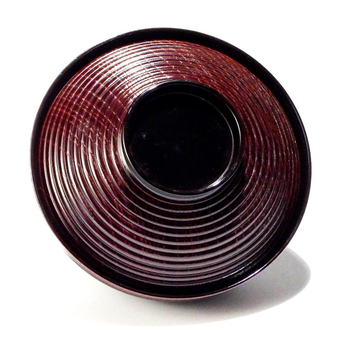 輪島塗　春帆作　金蒔絵　木製　蓋付椀　お煮物椀　吸物椀　5客