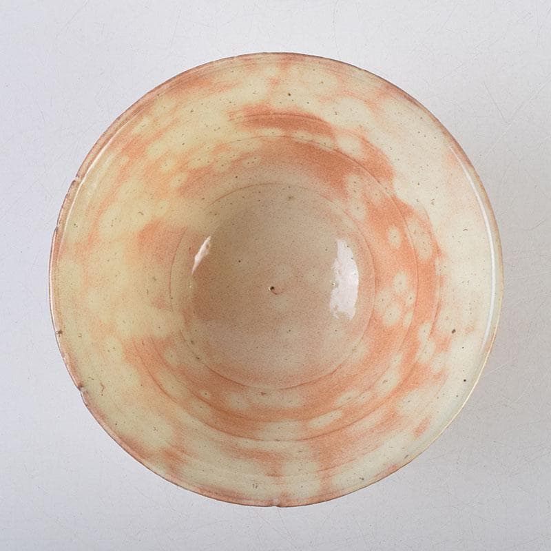 茶道具　京焼　音羽山房　番浦史郎作　窯変　茶碗　共箱　M　R9284