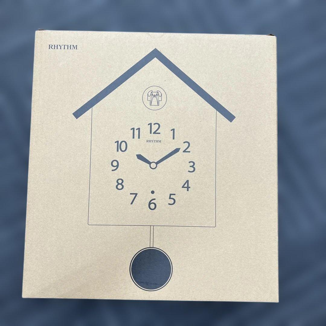 12644 リズム(RHYTHM) 鳩時計 ふいご式 カッコースタイル