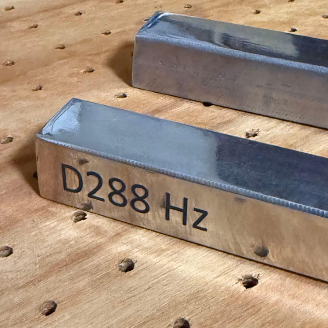 【希少】D288Hz 大型音叉 スピリチュアル　開運　治癒 美しい音色