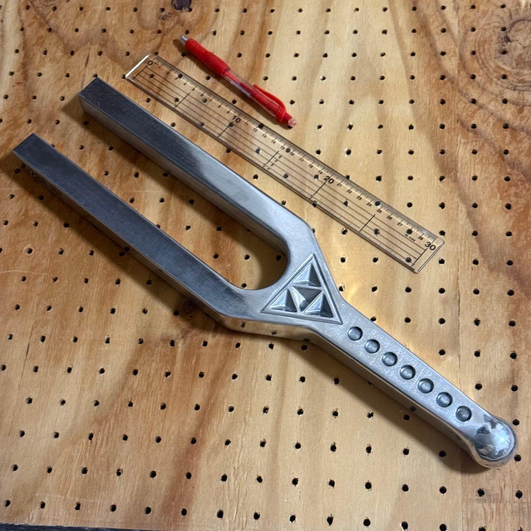 【希少】D288Hz 大型音叉 スピリチュアル　開運　治癒 美しい音色