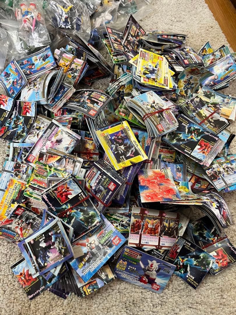 ガンダム　ガチャポン　新品未使用未開封　まとめ売り　約870体＋開封済み＋説明書