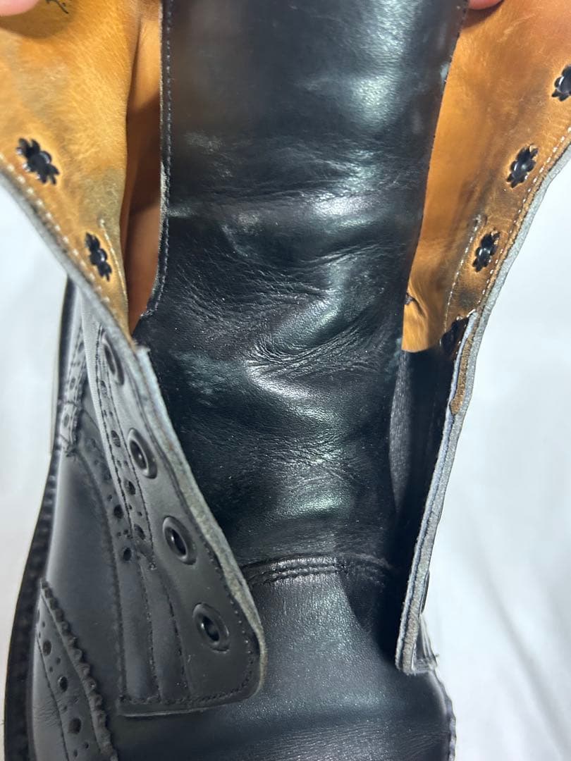 Tricker's / MALTON / M2508 / 黒 7.5 箱無し