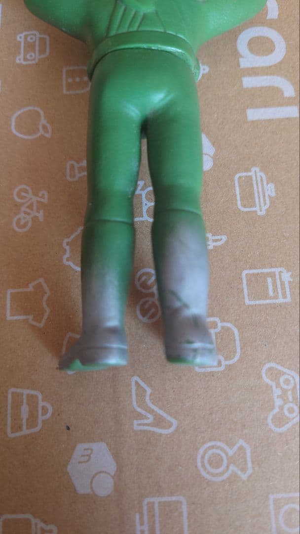 ライダーマン ソフビ 当時物