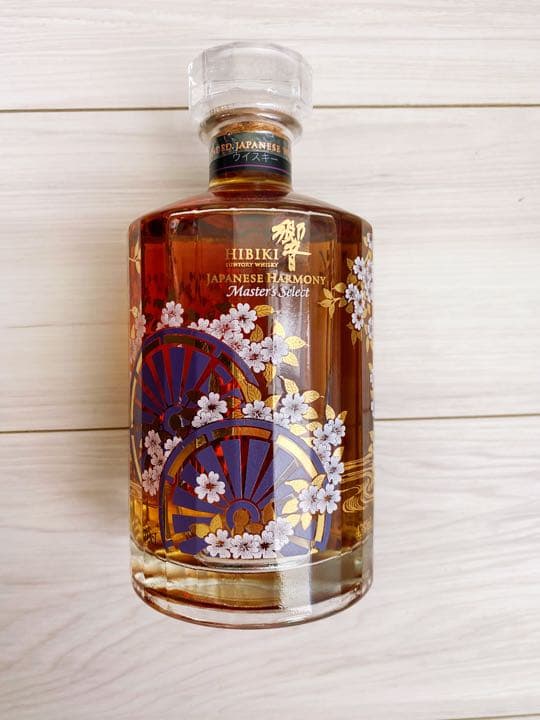 「購入直後」響 ジャパニーズハーモニー マスターズセレクト 意匠ボトル　海外向け