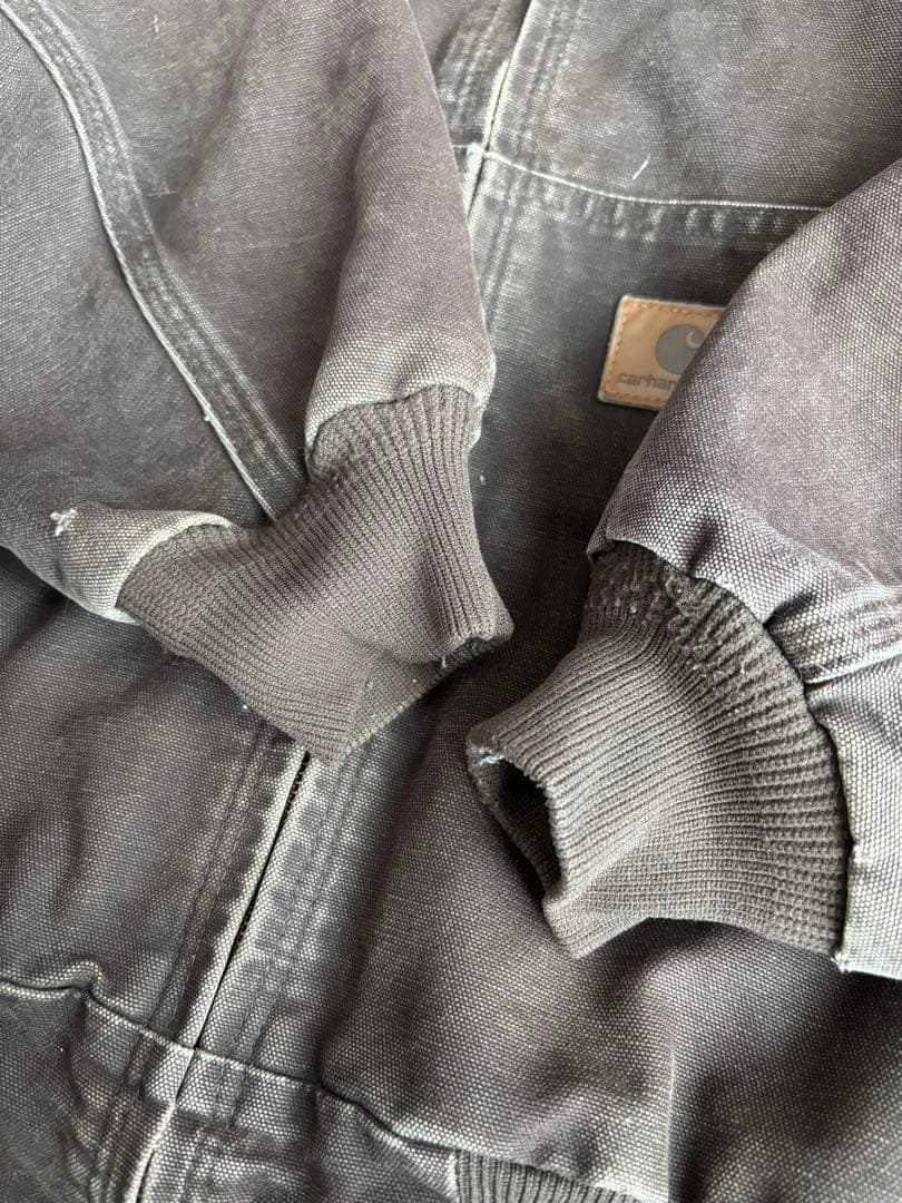 Carhartt アクティブジャケット　J25 DKB サーマル　ブラウン　XL