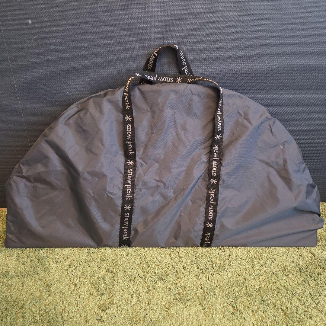 【スノーピーク】ローテーブルラウンド 竹　LV-242 廃盤希少品 高さ調整可能